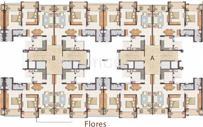  ocean-park-residency Images for Cluster Plan of Mathias Ocean Park Residency