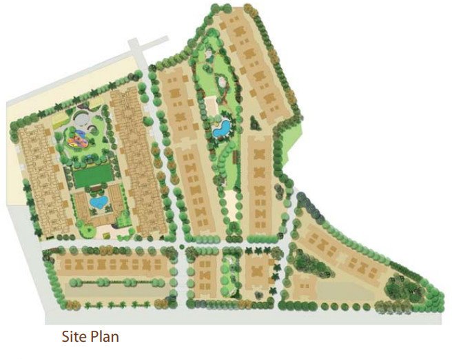  ocean park residency Layout Plan