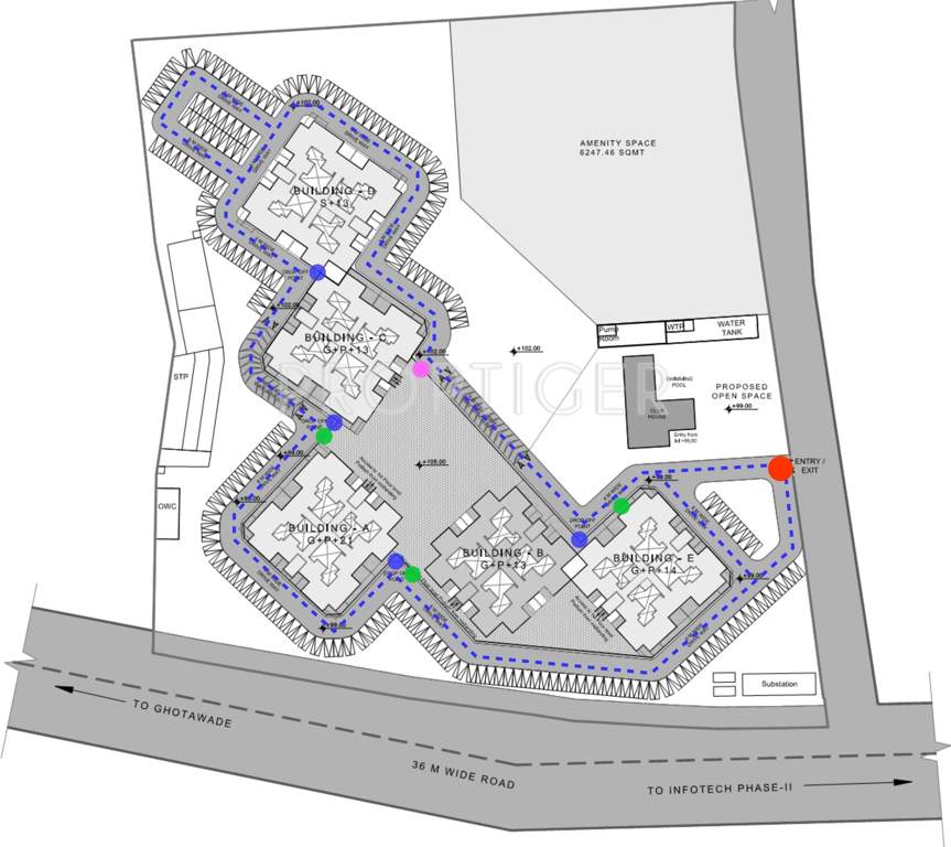 Images for Master Plan of Kohinoor Tinsel Town