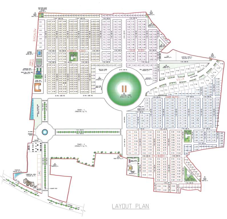 Images for Layout Plan of Decency Vedic Village