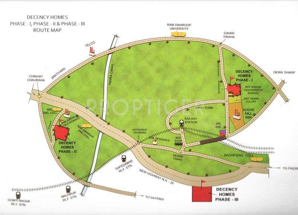 Images for Location Plan of Decency Vedic Village