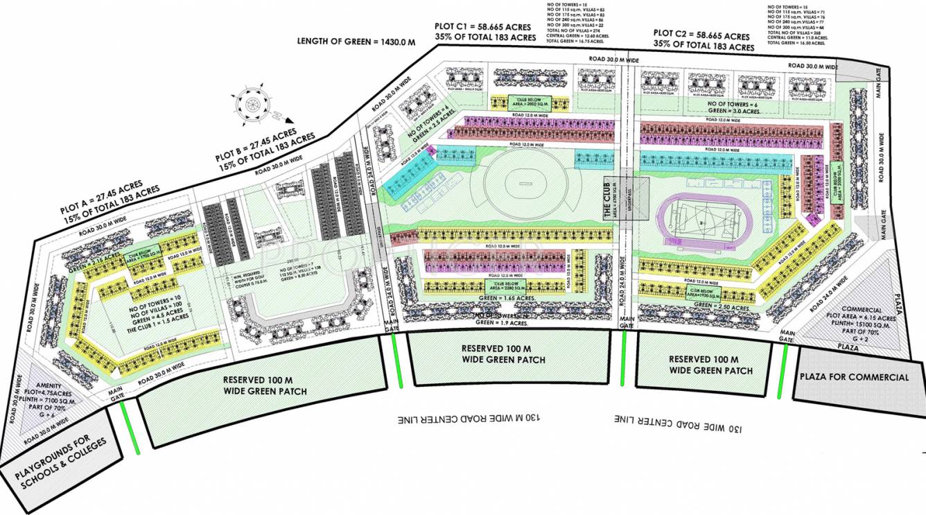 Images for Master Plan of Aarcity Moon Towers