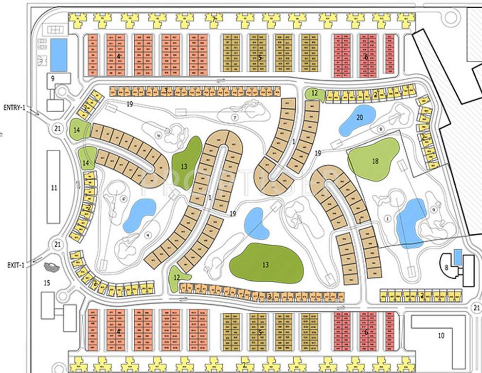 golf villas Images for Master Plan of The Hemisphere Golf Villas