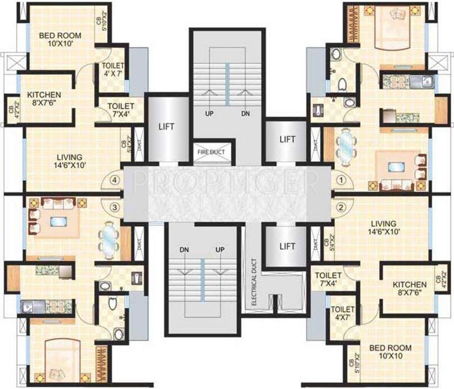  planet north Images for Cluster Plan of Dosti Planet North