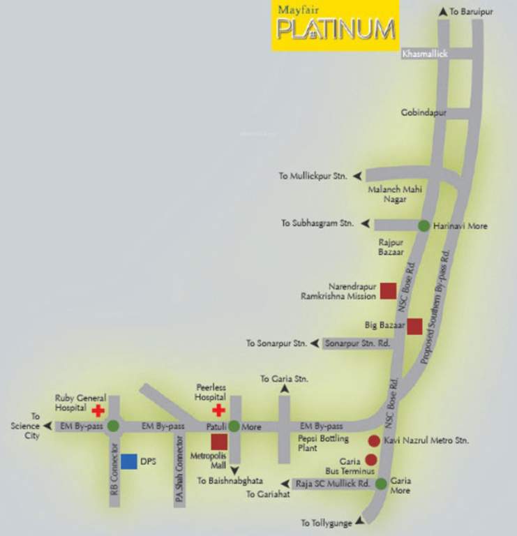  platinum Images for Location Plan of Mayfair Platinum