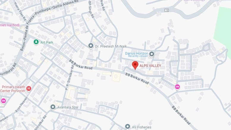  valley Location Plan