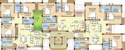 Images for Cluster Plan of Silpi Palm Spring