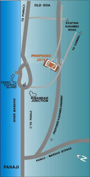 vaastu-estate hermitage Location Plan