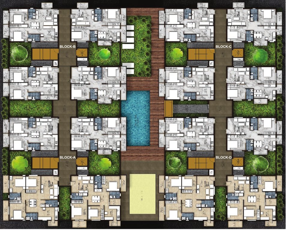  rise Images for Cluster Plan of Candeur Rise