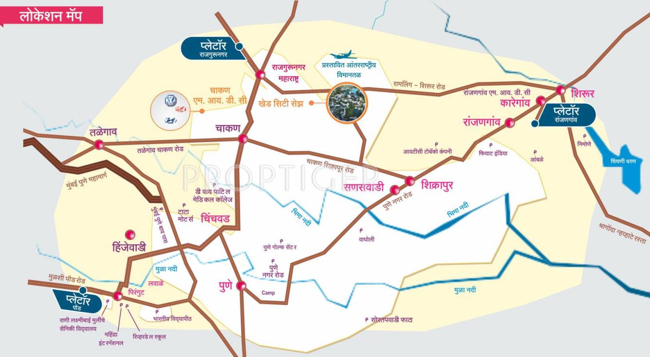 Images for Location Plan of Playtor Rajgurunagar