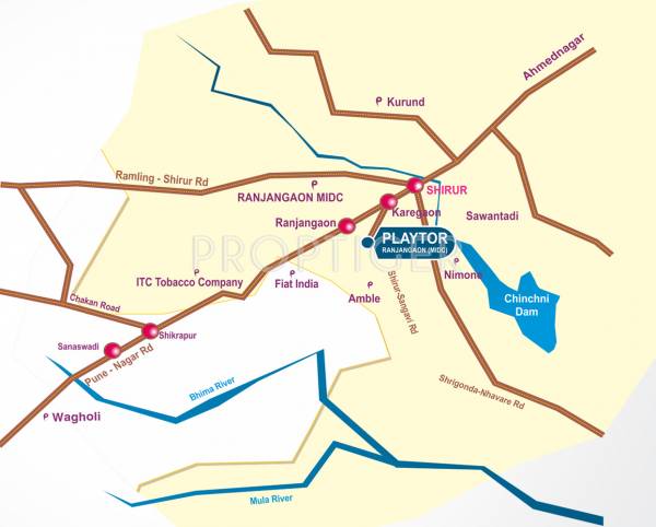 Images for Location Plan of Playtor Ranjangaon Images for Location Plan of Playtor Ranjangaon