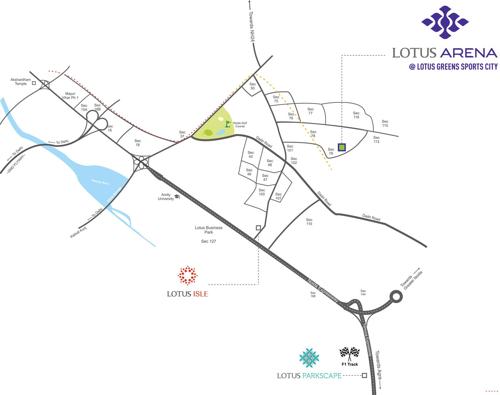 Images for Location Plan of Lotus Arena II arena-ii Images for Location Plan of Lotus Arena II