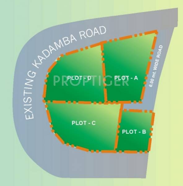 vaastu-estate hermitage-plot Layout Plan