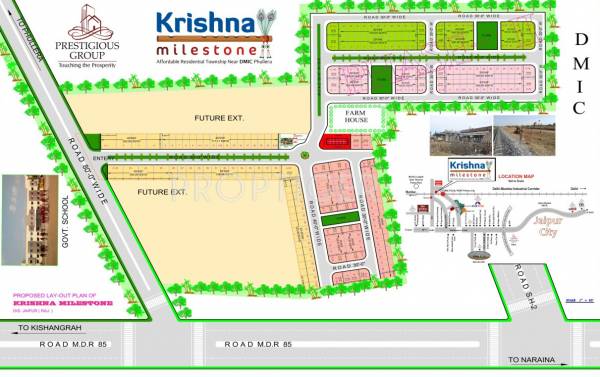 Images for Layout Plan of Prestigious Krishna Milestone Images for Layout Plan of Prestigious Krishna Milestone