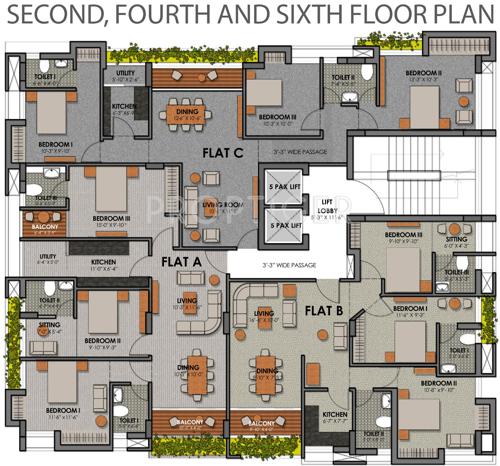 Images for Cluster Plan of Vinayak Kings Pavilion Images for Cluster Plan of Vinayak Kings Pavilion