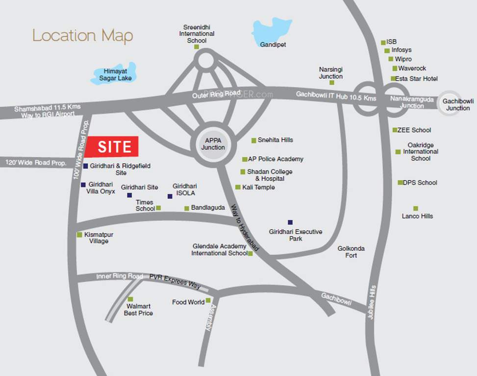  ishta Images for Location Plan of Giridhari Ishta