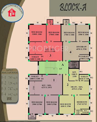 Images for Cluster Plan of Subha Swarna Latika