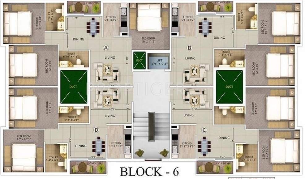  lake bliss Images for Cluster Plan of Rajwada Lake Bliss