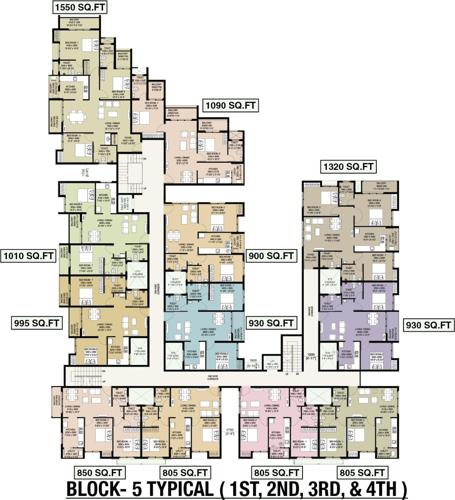 Images for Cluster Plan of Arun Four Greens