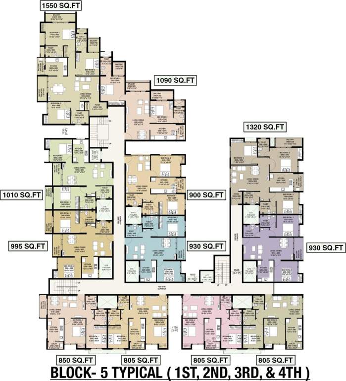 Images for Cluster Plan of Arun Four Greens