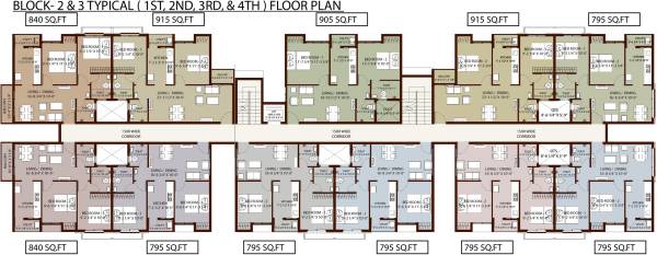 Images for Cluster Plan of Arun Four Greens