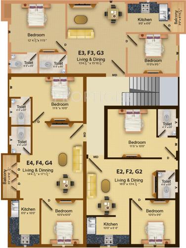 Images for Cluster Plan of Shivani Krish Luxuria Images for Cluster Plan of Shivani Krish Luxuria