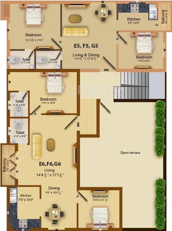 Images for Cluster Plan of Shivani Krish Luxuria