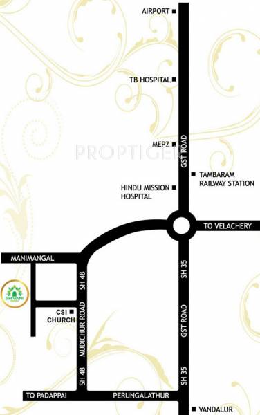 Images for Location Plan of Shivani Krish Luxuria Images for Location Plan of Shivani Krish Luxuria