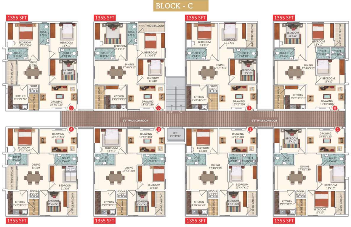  pride Images for Cluster Plan of Beema Developers Pvt Ltd Pride