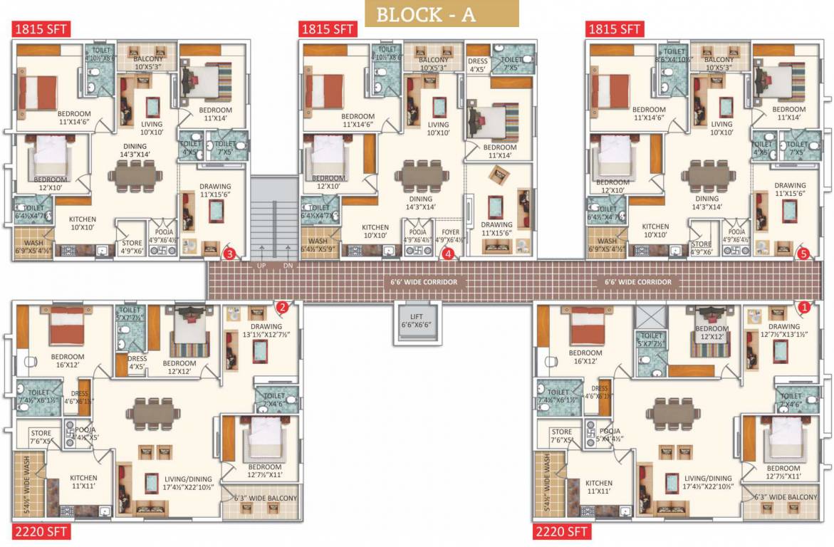  pride Images for Cluster Plan of Beema Developers Pvt Ltd Pride