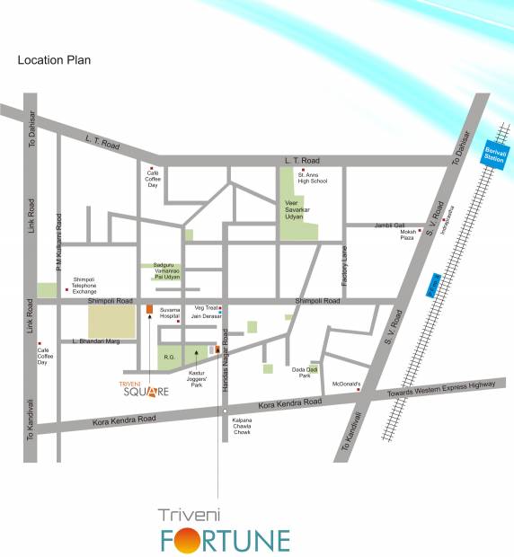 Images for Location Plan of Triveni New Anamika Triveni Fortune