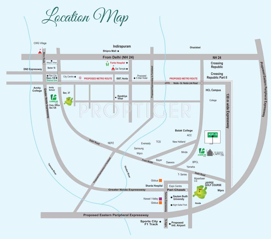 Images for Location Plan of Aadhar Dew Drops Villas