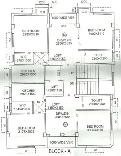  jeet-galaxy Images for Cluster Plan of Biswas Jeet Galaxy