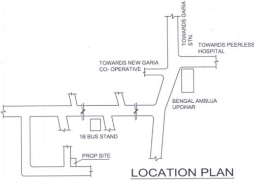  jeet-galaxy Images for Location Plan of Biswas Jeet Galaxy