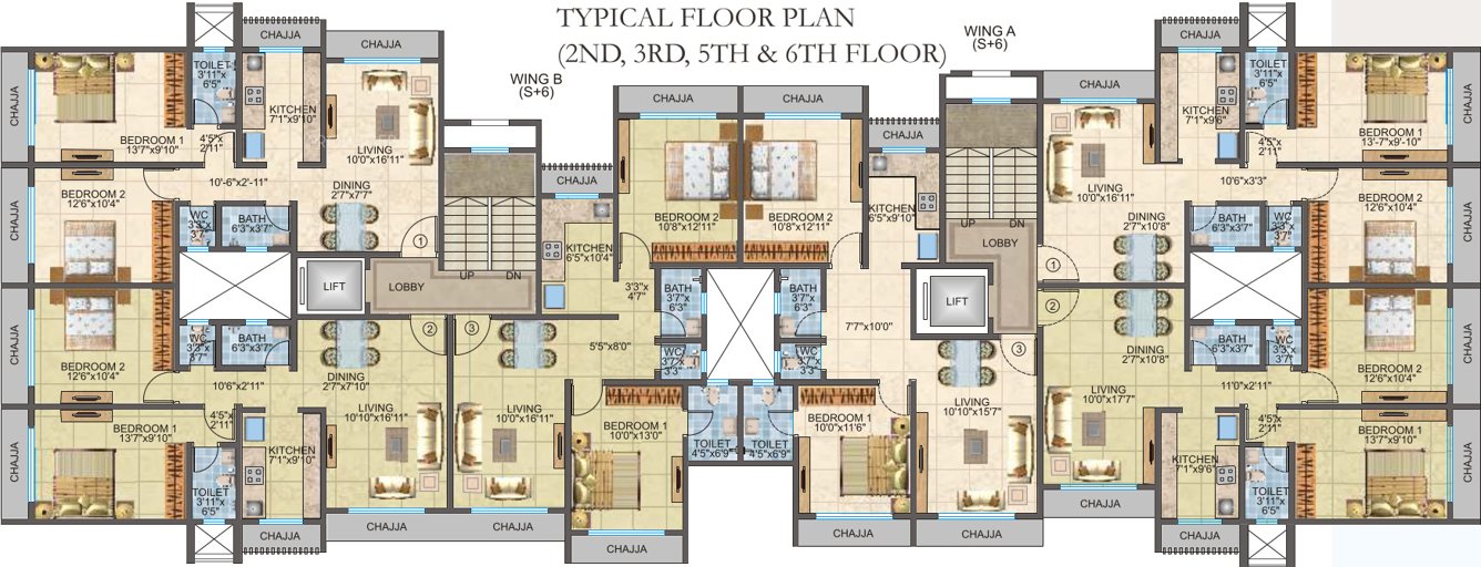 Images for Cluster Plan of Triveni Square