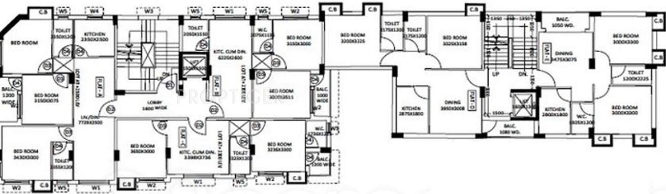 Images for Cluster Plan of Liberty Uttam Plaza