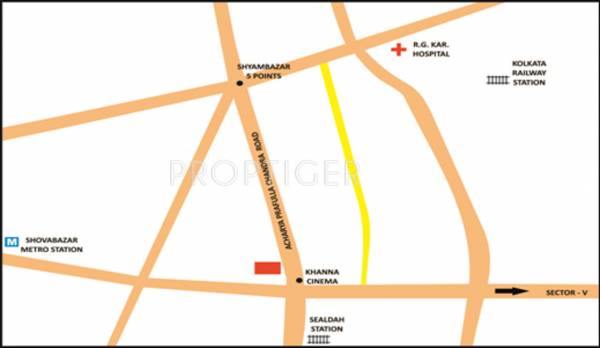 Images for Location Plan of Liberty Uttam Plaza