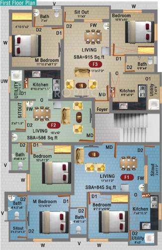 Images for Cluster Plan of SSM SM Vaikunda Images for Cluster Plan of SSM SM Vaikunda