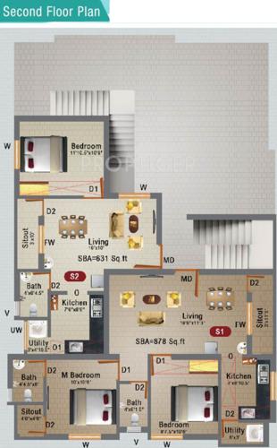 Images for Cluster Plan of SSM SM Vaikunda Images for Cluster Plan of SSM SM Vaikunda