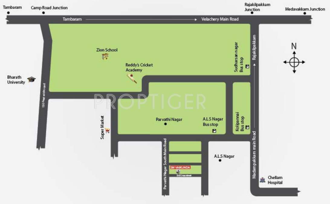 Images for Location Plan of SSM SM Vaikunda