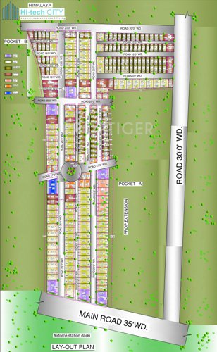 Images for Layout Plan of Himalaya Hi Tech City Images for Layout Plan of Himalaya Hi Tech City