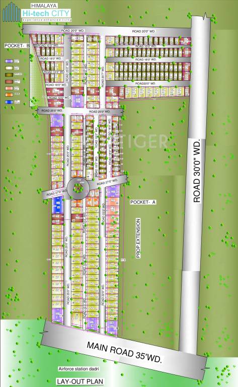 Images for Layout Plan of Himalaya Hi Tech City