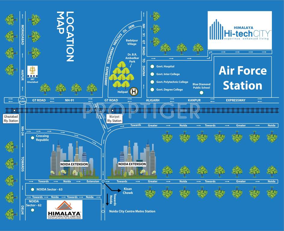 Images for Location Plan of Himalaya Hi Tech City