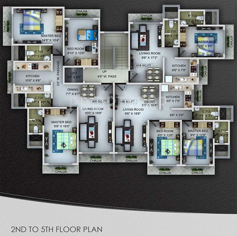 Images for Cluster Plan of Triveni Donum Maria