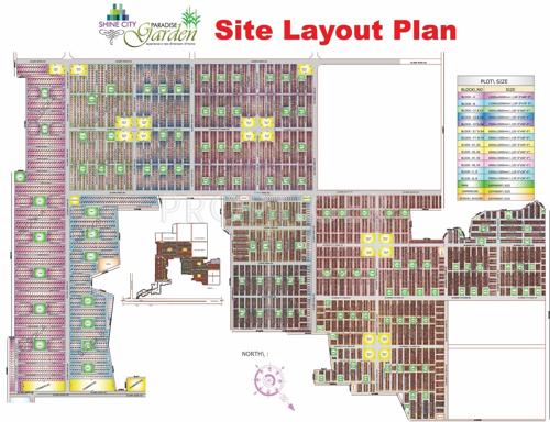Images for Layout Plan of Shine Paradise Garden