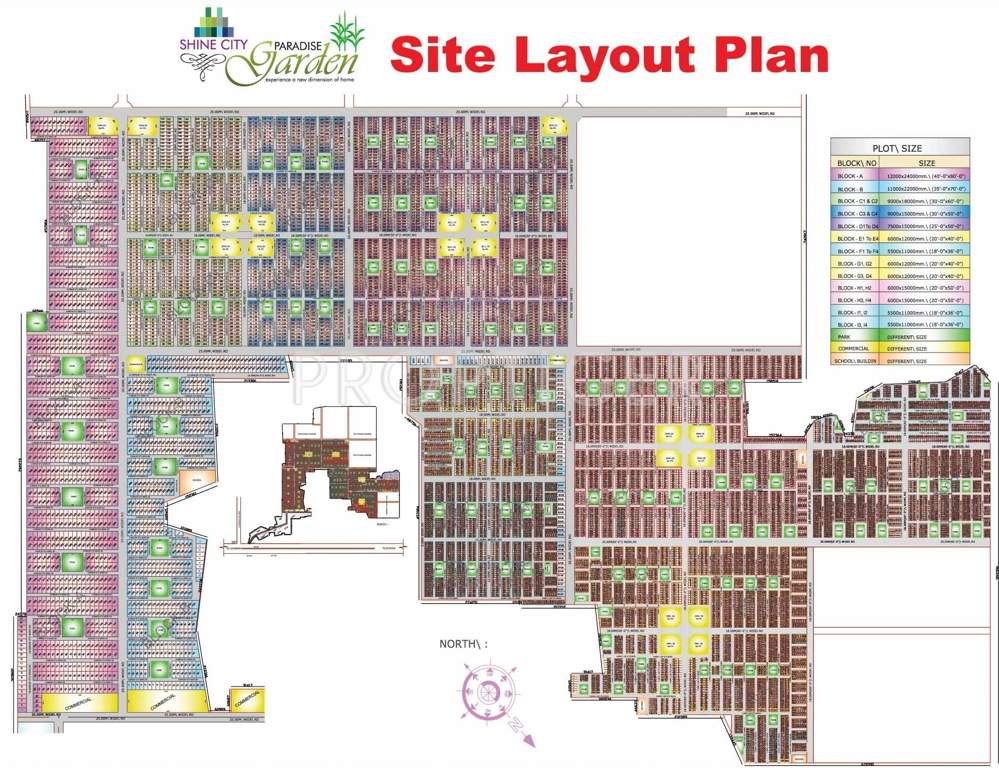 Images for Layout Plan of Shine Paradise Garden