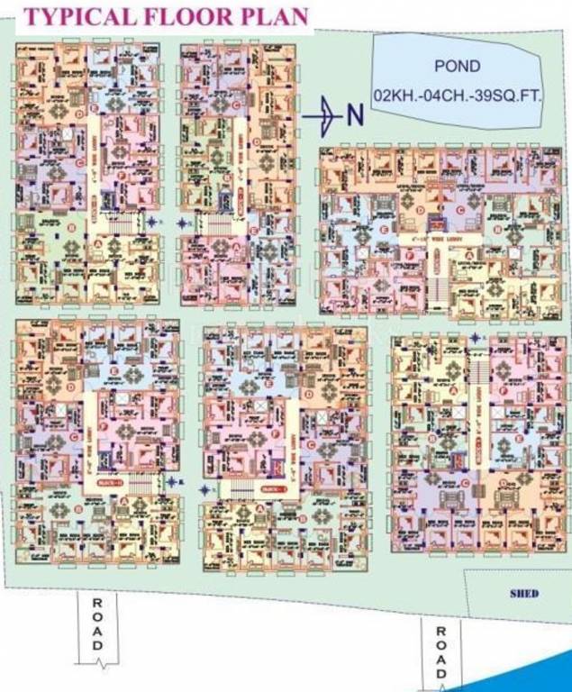 Images for Layout Plan of B G Biswanath Abasan