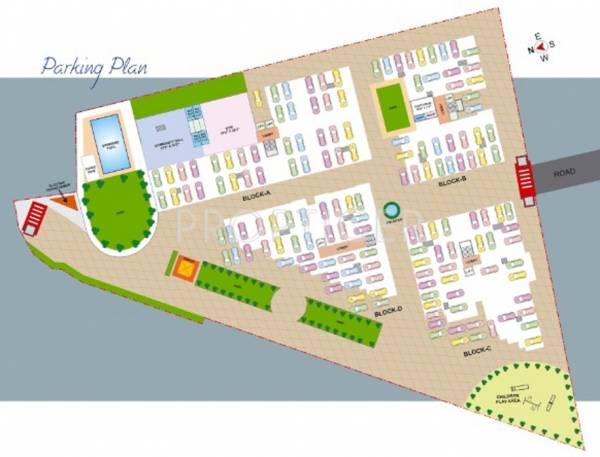 Images for Cluster Plan of Landmark Radhe Regency