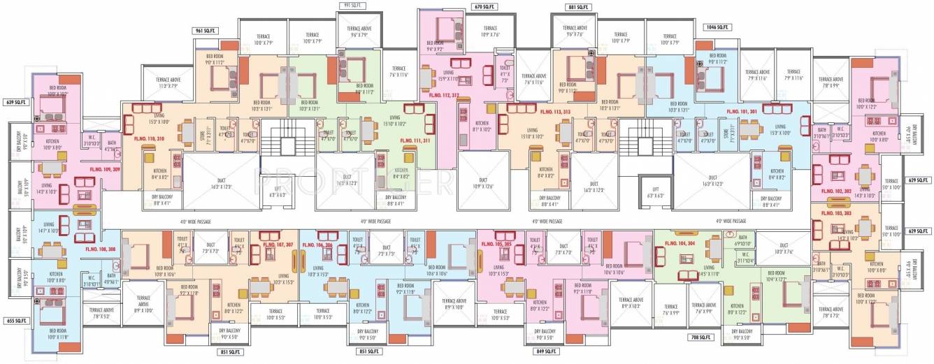 Images for Cluster Plan of Ashutosh Residency