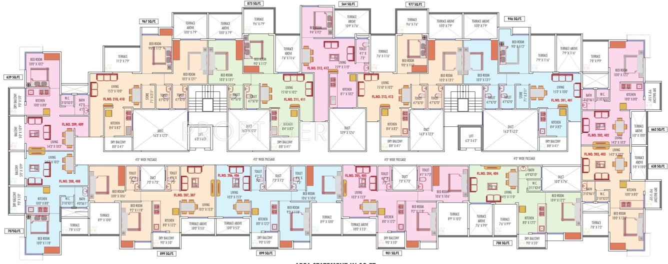 Images for Cluster Plan of Ashutosh Residency